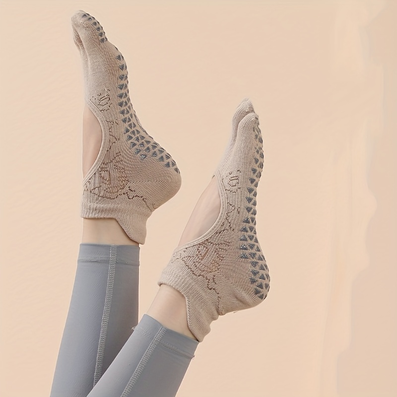Calcetines Dedos Antideslizantes Cómodos Calcetines Yoga - Temu Chile