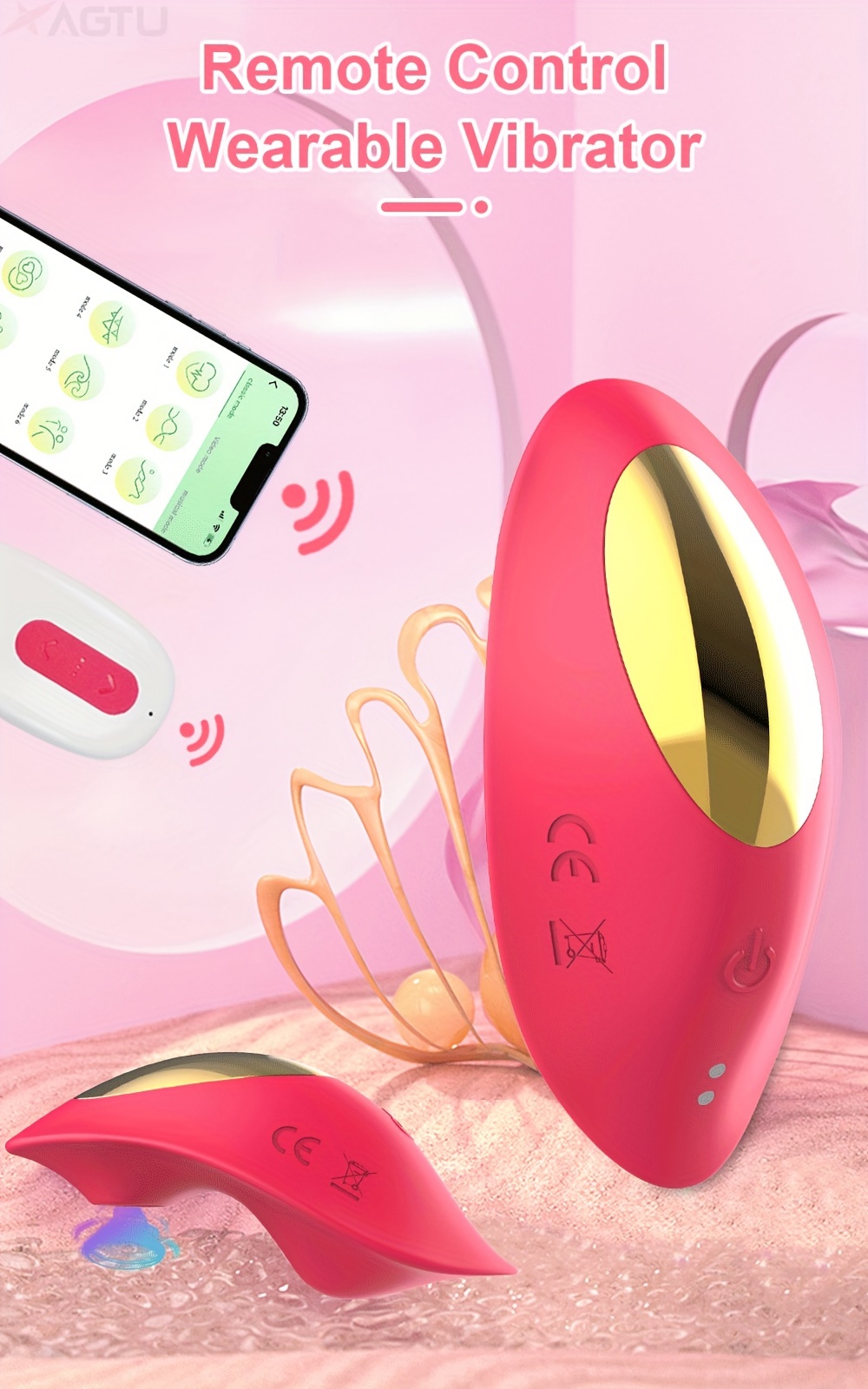 1pc butterfly vibrator app remote control wearable panty   vibrators g spot butterfly vibrators with 9 vibration massager waterproof charging   toys for women or couples details 0