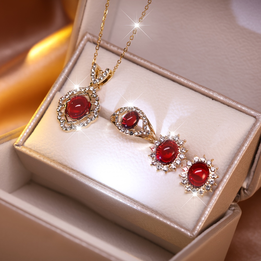 Cheap red shop jewelry accessories