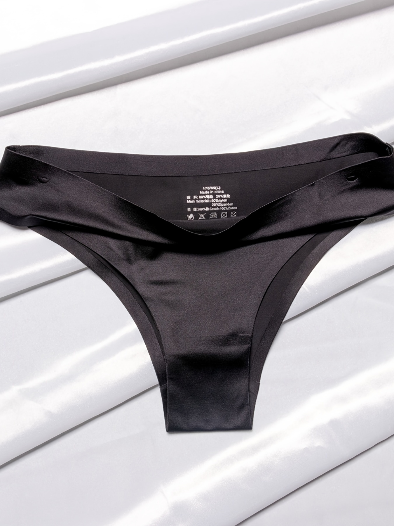 Lingerie Sets for Women Hot Girls Panty Underwear Bikini String Seamless Thongs  Underwear Solid Nylon Ice Silk 