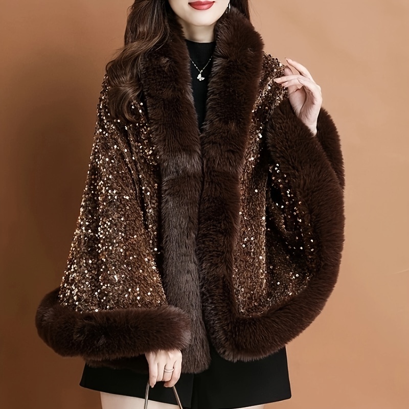 2021 inverno grande collo di pelliccia di volpe sintetica cappotto di  pelliccia finta sciarpe lusso donna
