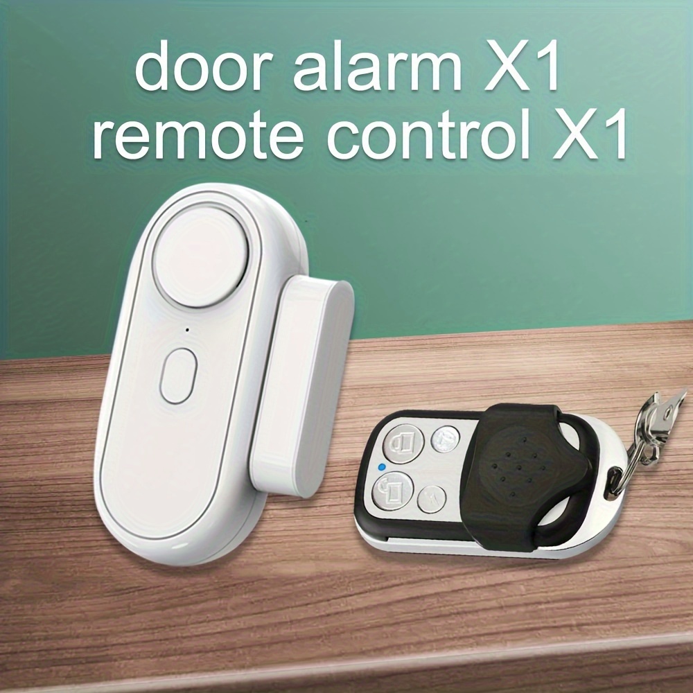 Alarma magnética para puerta y ventana, Sensor inalámbrico para niños,  timbre fuerte, alarma abierta - AliExpress