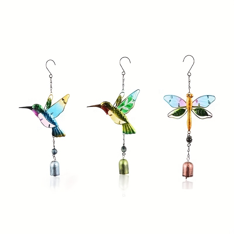 Wind Chimes Outdoors Hummingbird Wind Chime - Free Shipping for New ...