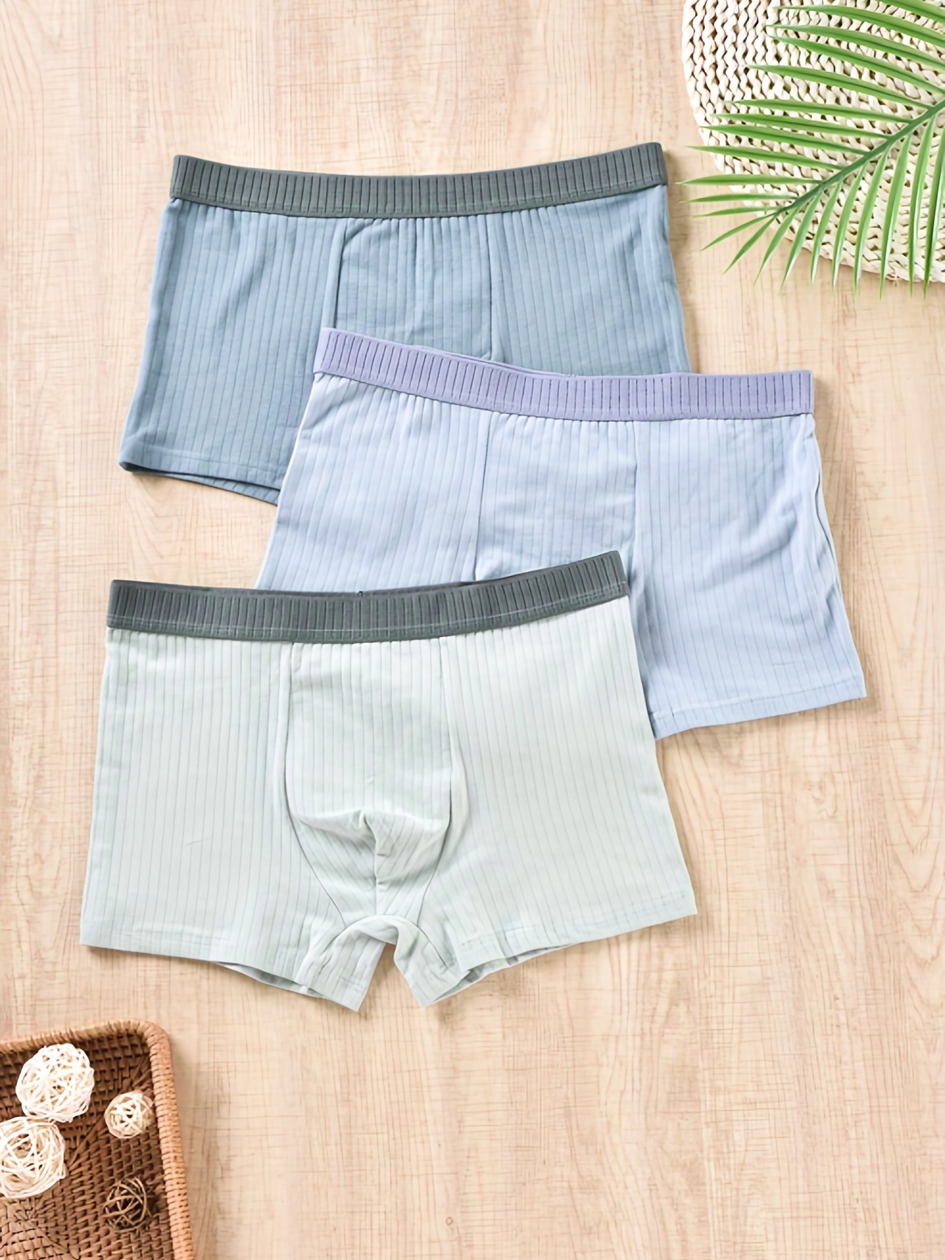 Men's Cotton Boxers Soft Comfortable Antibacterial Crotch - Temu