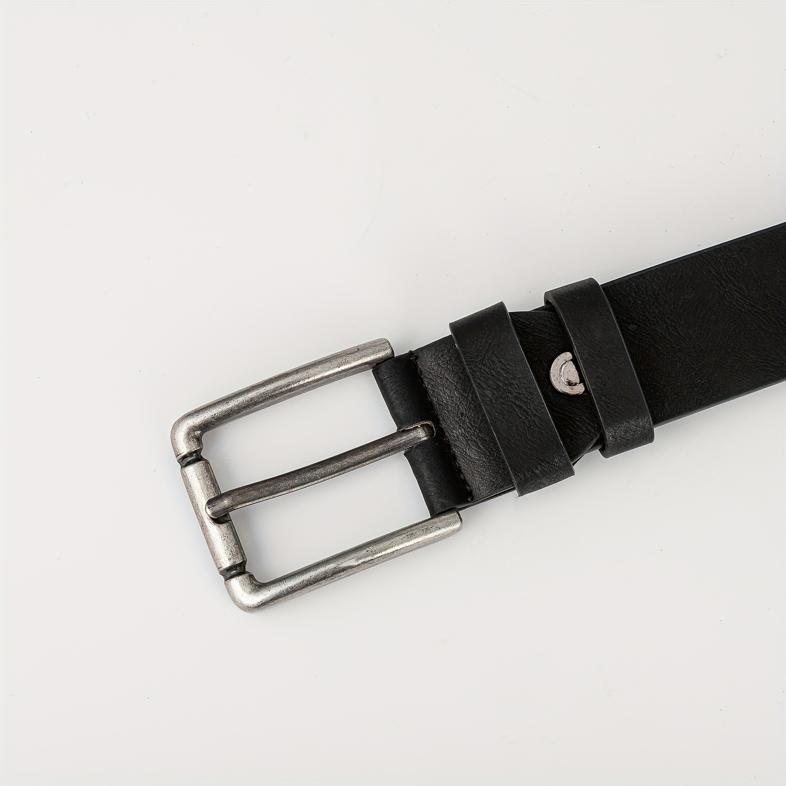 Pure Rivet Casual Belt PU Men's Leather Belt