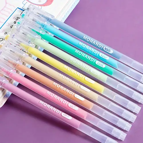 Multi color Pens Large Capacity Color Hand Pen Morandi Color - Temu
