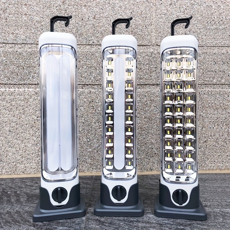 Portable Led Rechargeable Lamp Emergency Light For Power - Temu