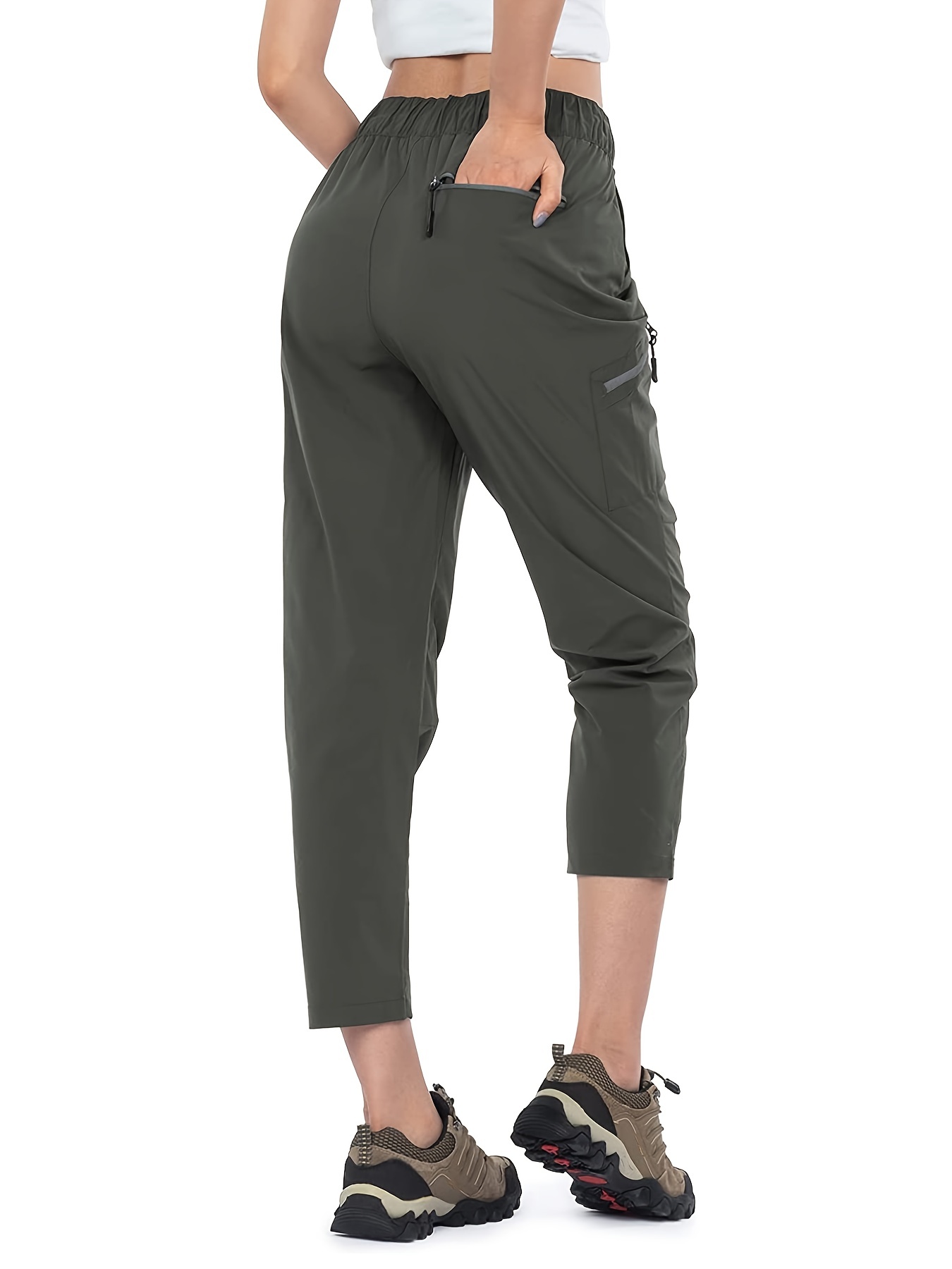 Women's Outdoor Cropped Pants: Quick Dry Lightweight Perfect - Temu