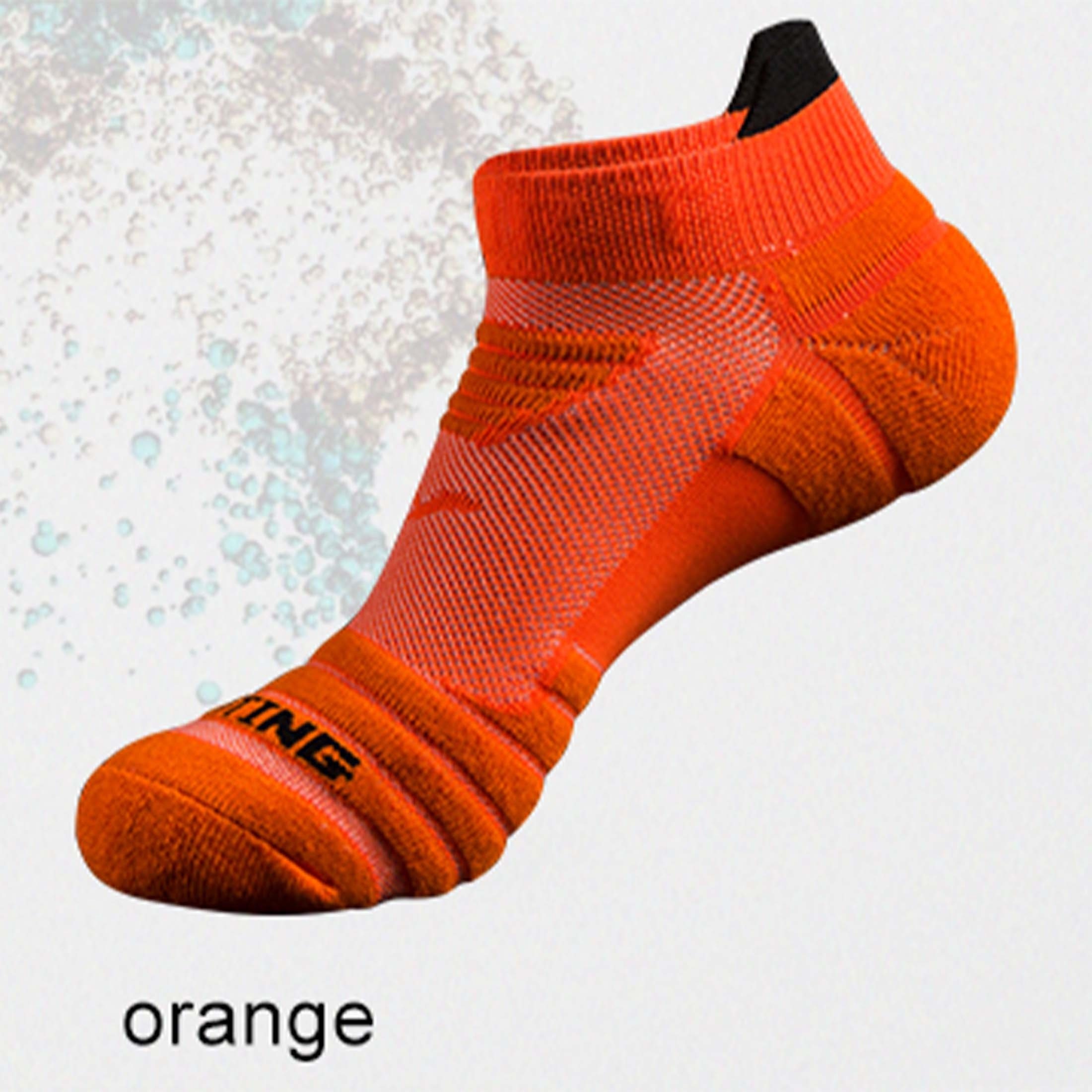Image of 1 Pair/4 Pairs Of Men's Sports Socks For Outdoor Sports, Running, Blue Ball Exercise, Cycling Socks