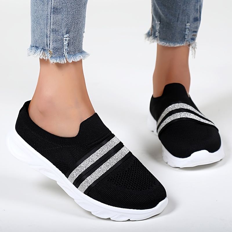 Sparkly hot sale sock sneakers