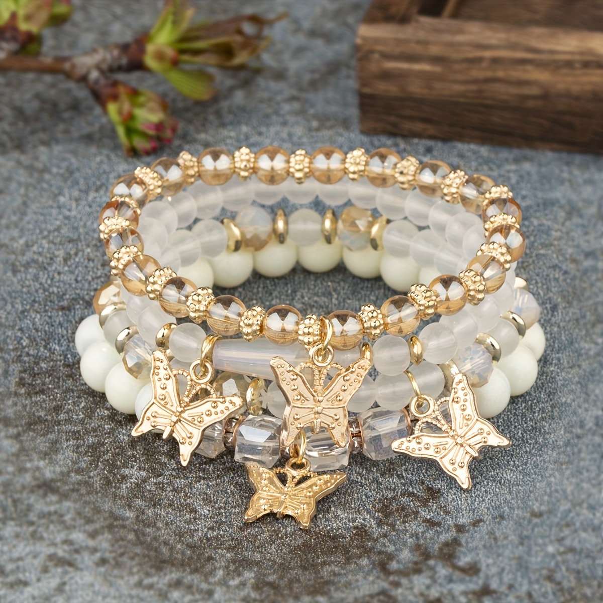 Mother of Pearl Bracelets by Laguna Bohemia – Laguna Bohemia Handcrafted
