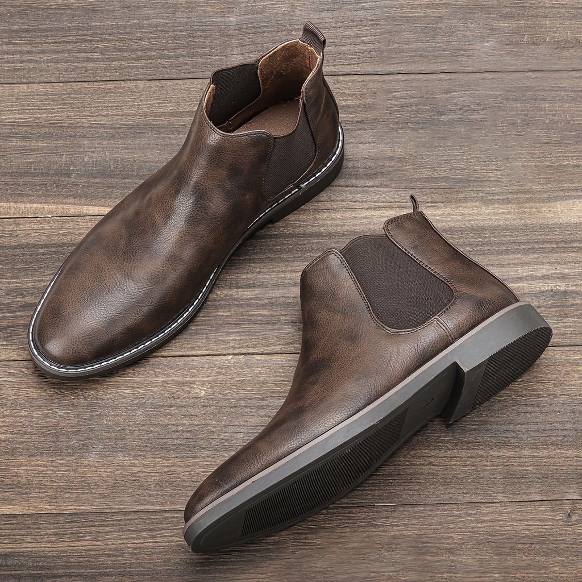 men vintage leather shoes