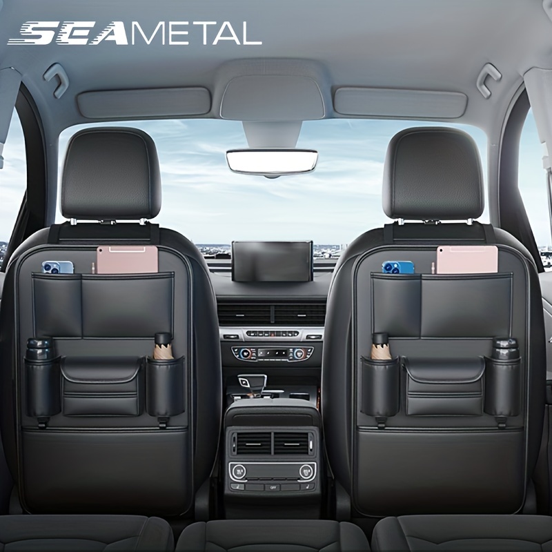 Seametal 7-Taschen-Autositz-Rückenlehne Aufbewahrung tasche PU