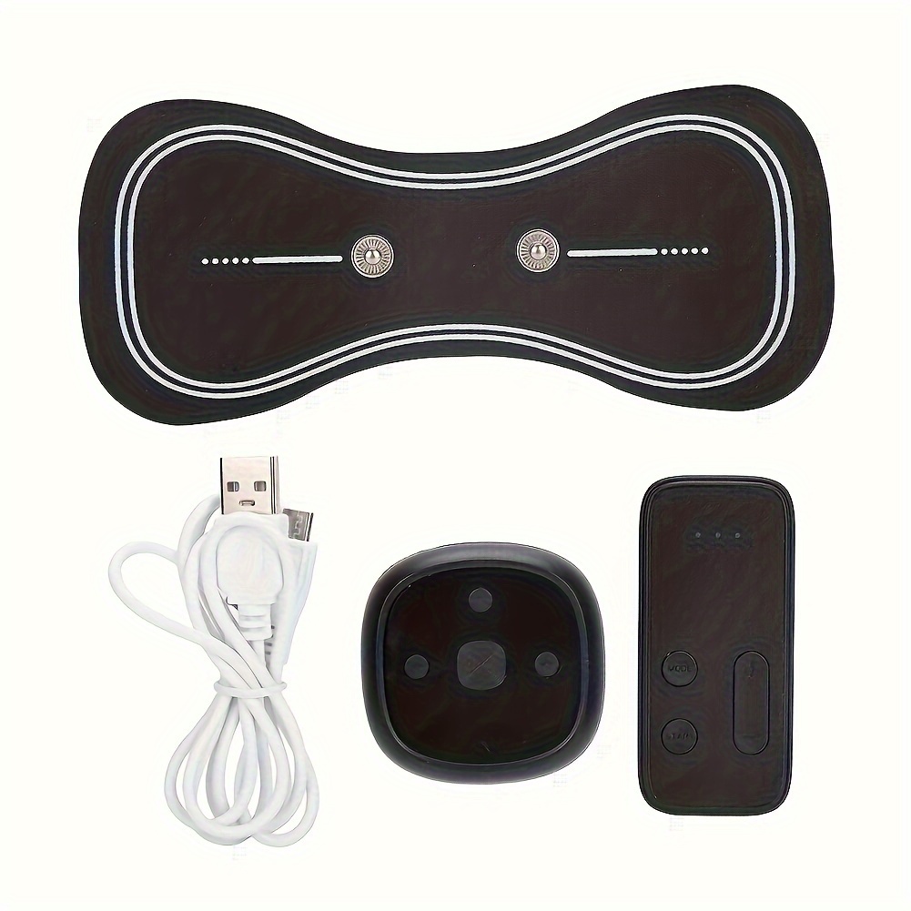 Multifuntional USB Portable Cordless Small Electric Neck Massager  Rechargeable Comfortable Massage Pad for Muscle Pain Relief