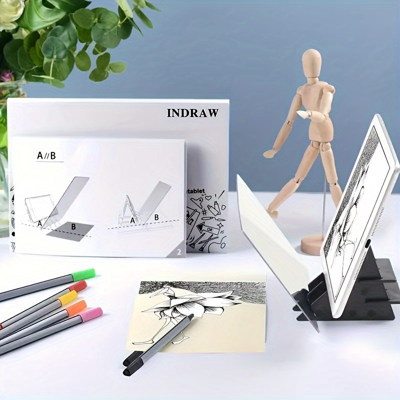 Indraw Sketch Drawing Board Tracing Light Pad with APP Artifact for  Beginners Students Kids 