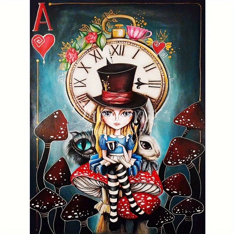 EXTRA LARGE~ DAD#124 Alice In Wonderland Tea Time Diamond Art Painting – Diamond  Art Dreams