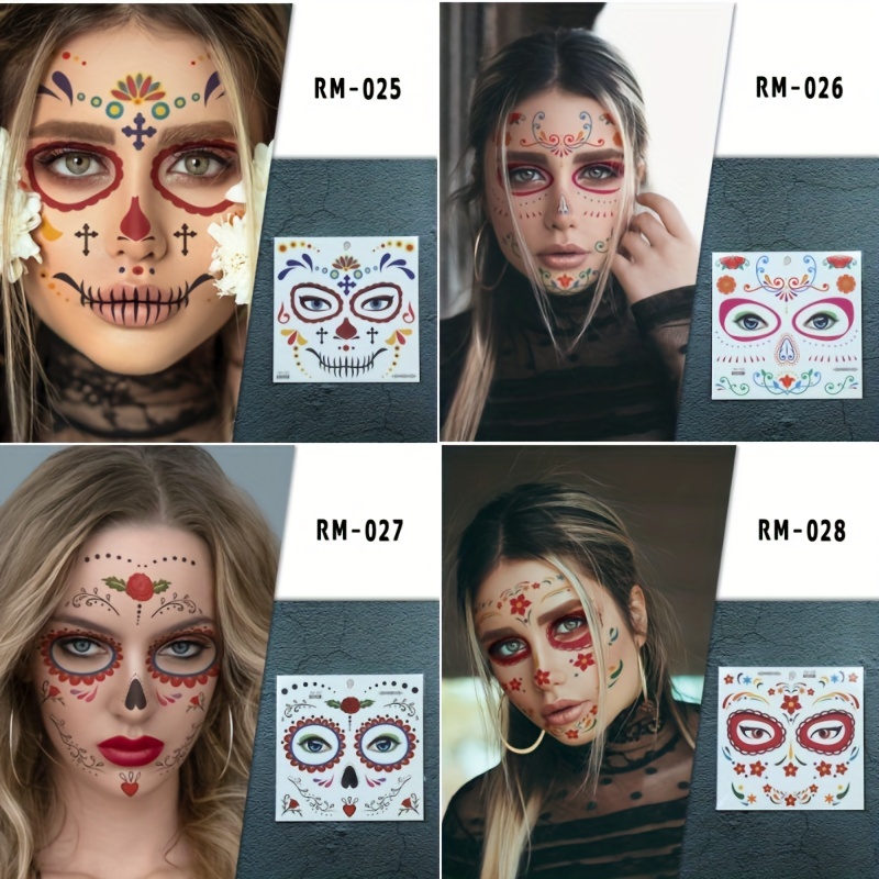 Day of the Dead Face Paint Tutorial