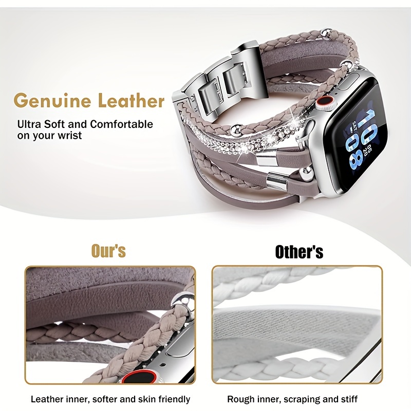 Stainless Steel Apple Watch Strap for Apple Watch 3-6 SE