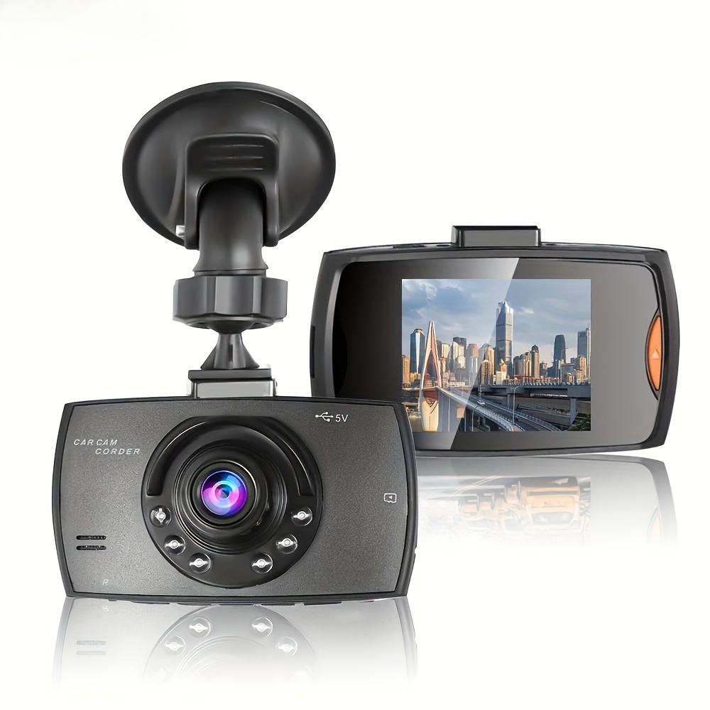 Full Hd 1080p Car Dvr Recorder With 140° Wide Angle View - Temu