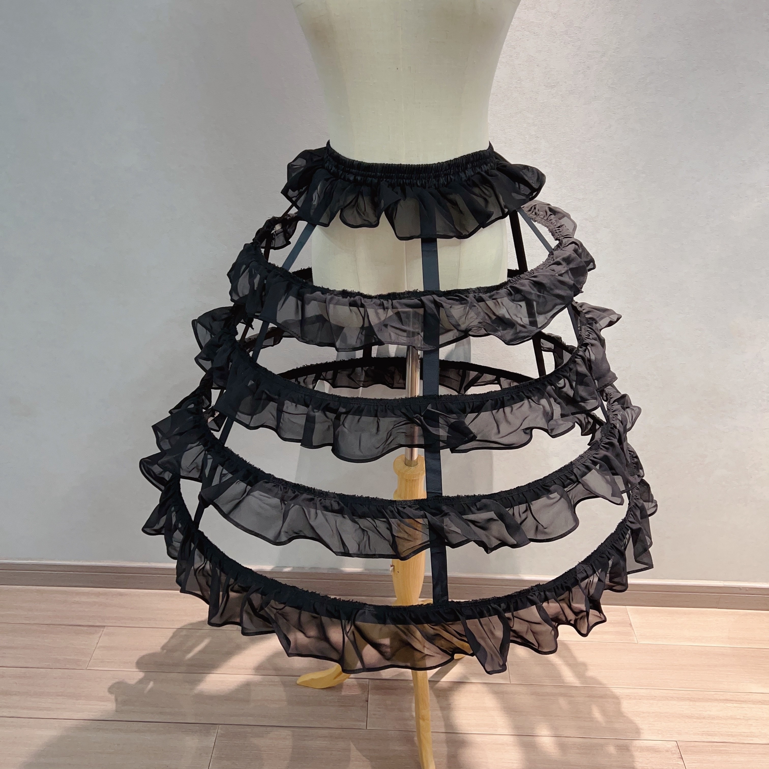 Dress Bustle Style Bird Cage Four Layers Hollow - Temu Canada