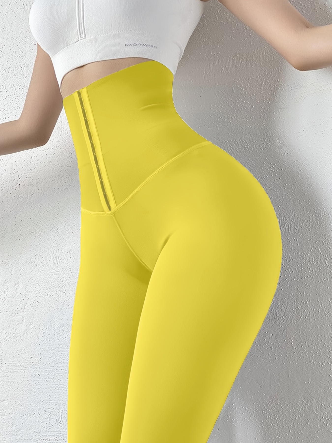 Women High Waist Tummy Control Leggings Butt Lifting Yoga Pants Gym Body  Shaper