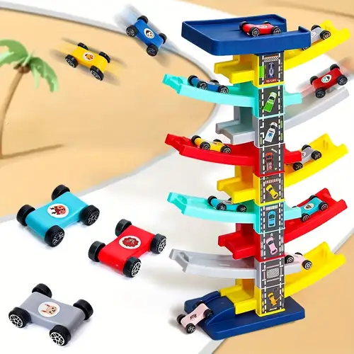 1pc Enfants Piste De Course Jouets Pour Garçon Voiture Aventure