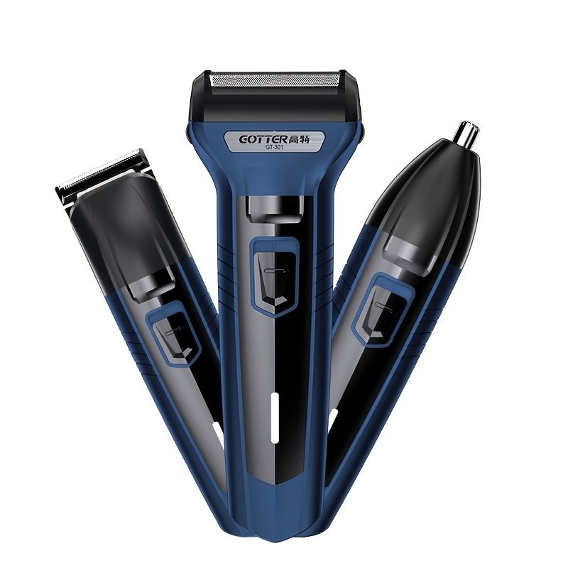 Professional Hair Clippers For Men Men' S Multifunctional Electric Shaver  Face Rechargeable Electric Razor For Men Head Beard Shaving Machine 3 In 1 Shave  Hair And Trim Nose Hair | Shop Now