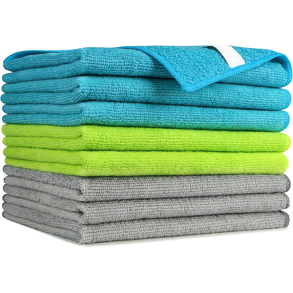 Microfiber Cleaning Cloth | Multi-Purpose Lint-Free Towels | 12-Pack