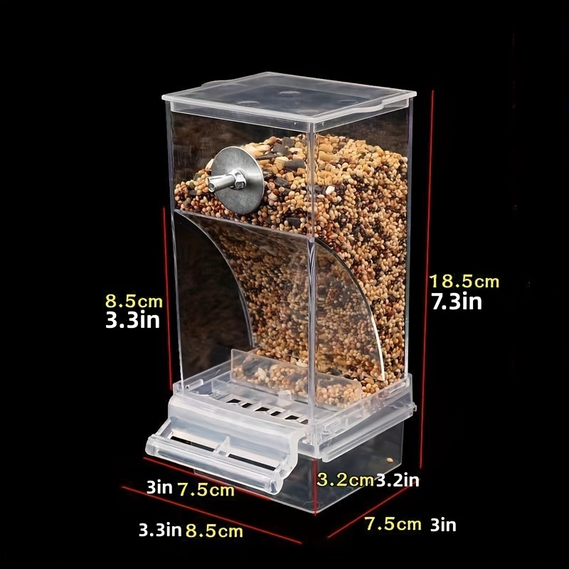 Parrot food dispenser sale