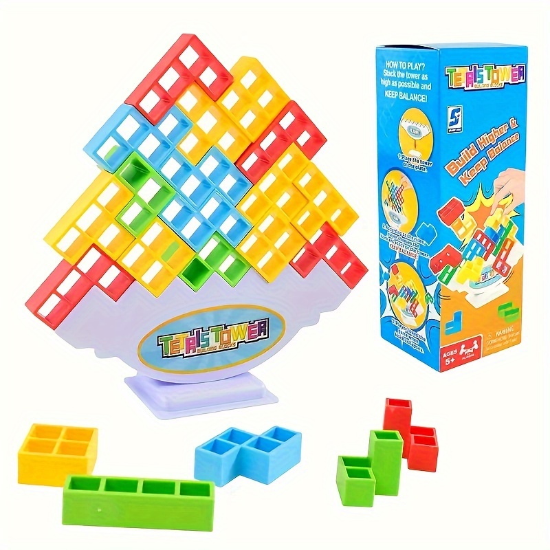 Kaufe Ausgewogene Schaukel Stacking Blocks Stapel Bausteine ​​Balance  Puzzle Bord Montage Steine ​​Pädagogisches Spielzeug Für Kinder Erwachsene