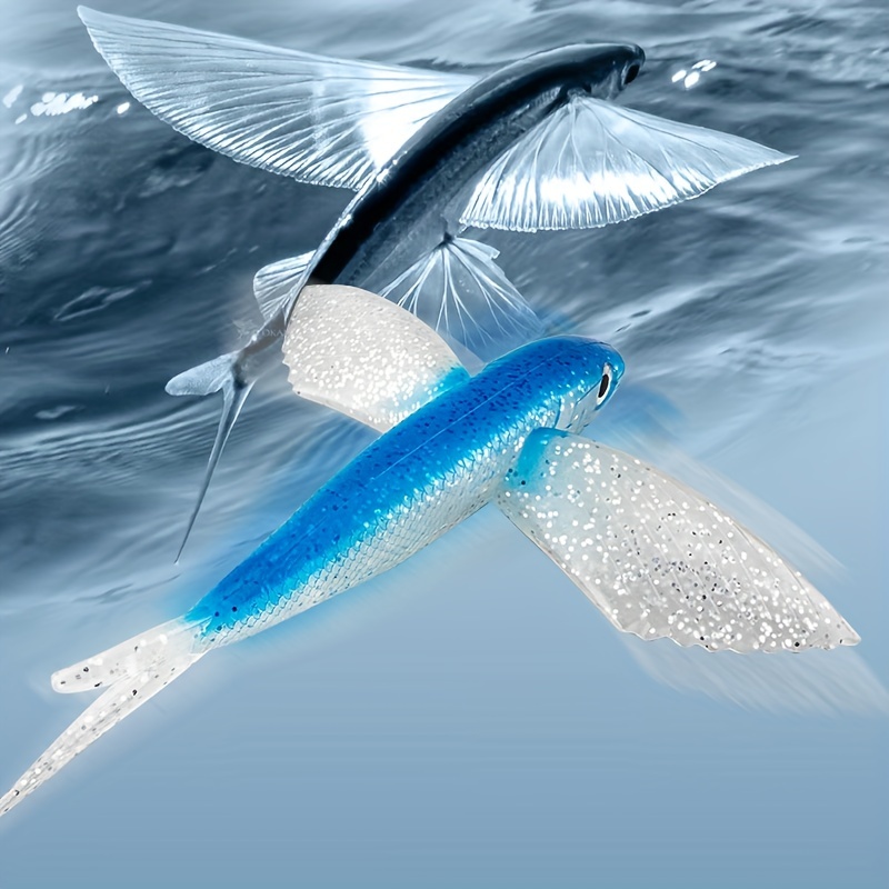Large Wings Sea Fishing Bionic Fly Fish Bait Trolling - Temu