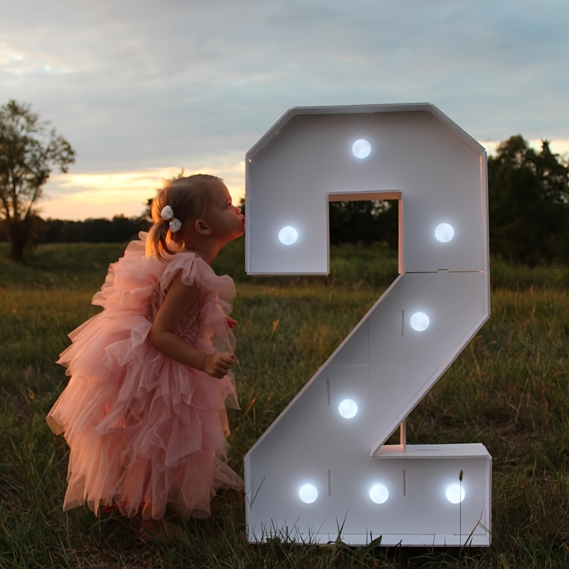Marquee Light Up Numbers 0 9 Light Up Numbers For Party - Temu