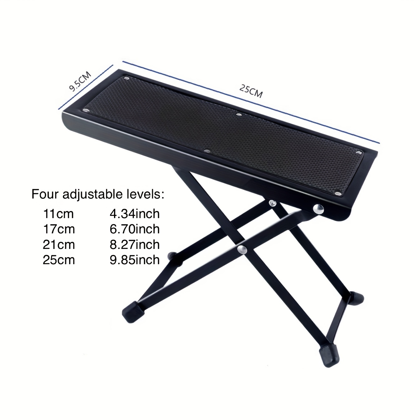 Adjustable Guitar Pedal Non slip for Folk Guitar
