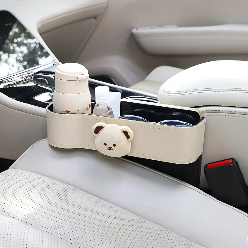 Organize Car Car Seat Filler Key Holder Storage Box! - Temu