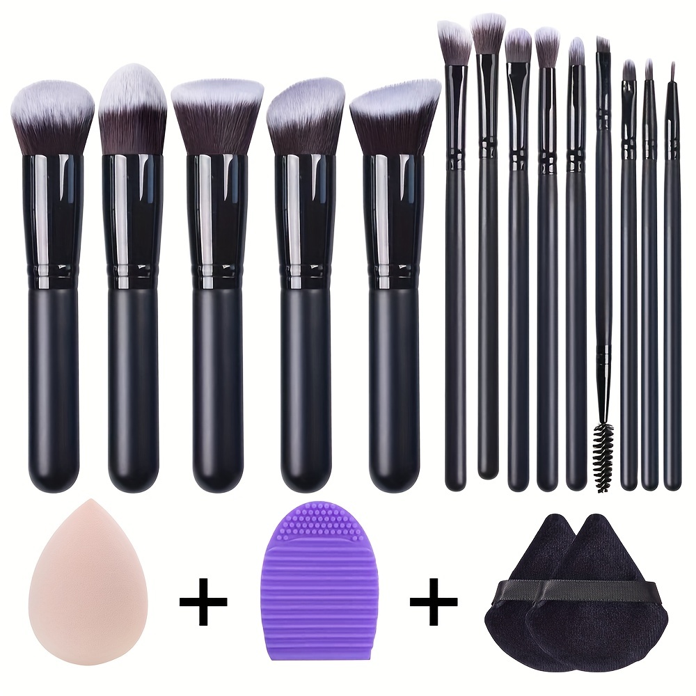 Makeup Brushes Makeup Brush Set - 16 Pcs BESTOPE PRO Premium Synthetic  Foundation Concealers Eye Shadows Make Up Brush,Eyeliner Brushes(RoseGold)