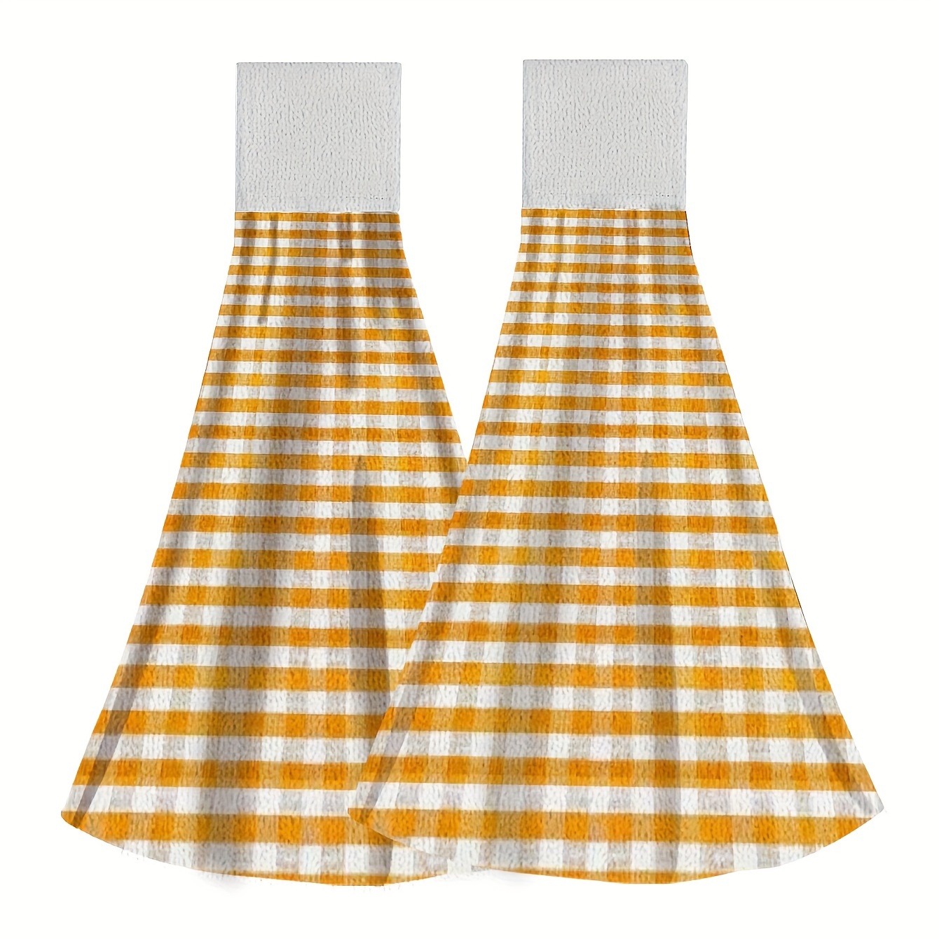 Plaid Pattern Fingertip Towels, Hanging Towel For Wiping Hands, Highly  Absorbent & Quick Drying Dish Towels, Hanging Tie Towel For Bathroom Kitchen,  Bathroom Supplies - Temu