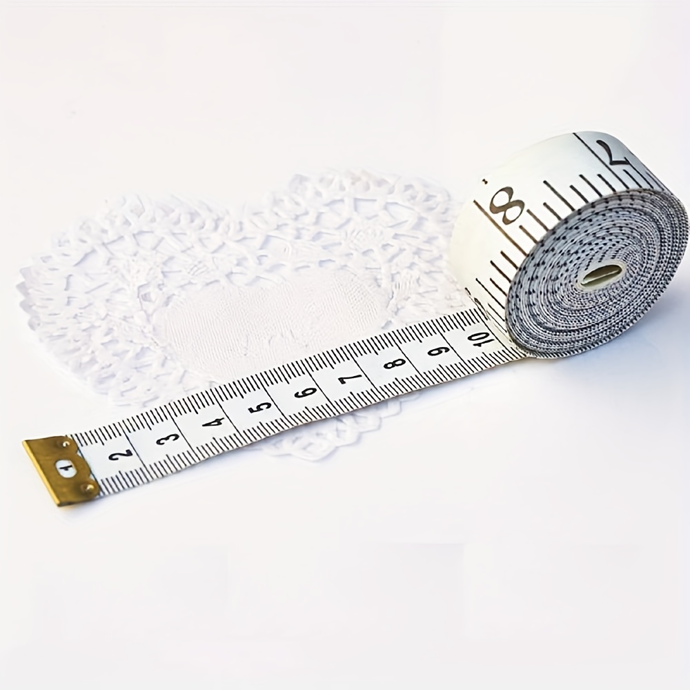 2pcs/Set Sewing Measuring Tape Double Sided Soft Body Measuring Ruler  150cm/60inches