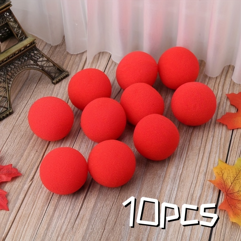 

10 New And Unique Magic Props For Sale, 4.5cm Single Red Sponge Ball
