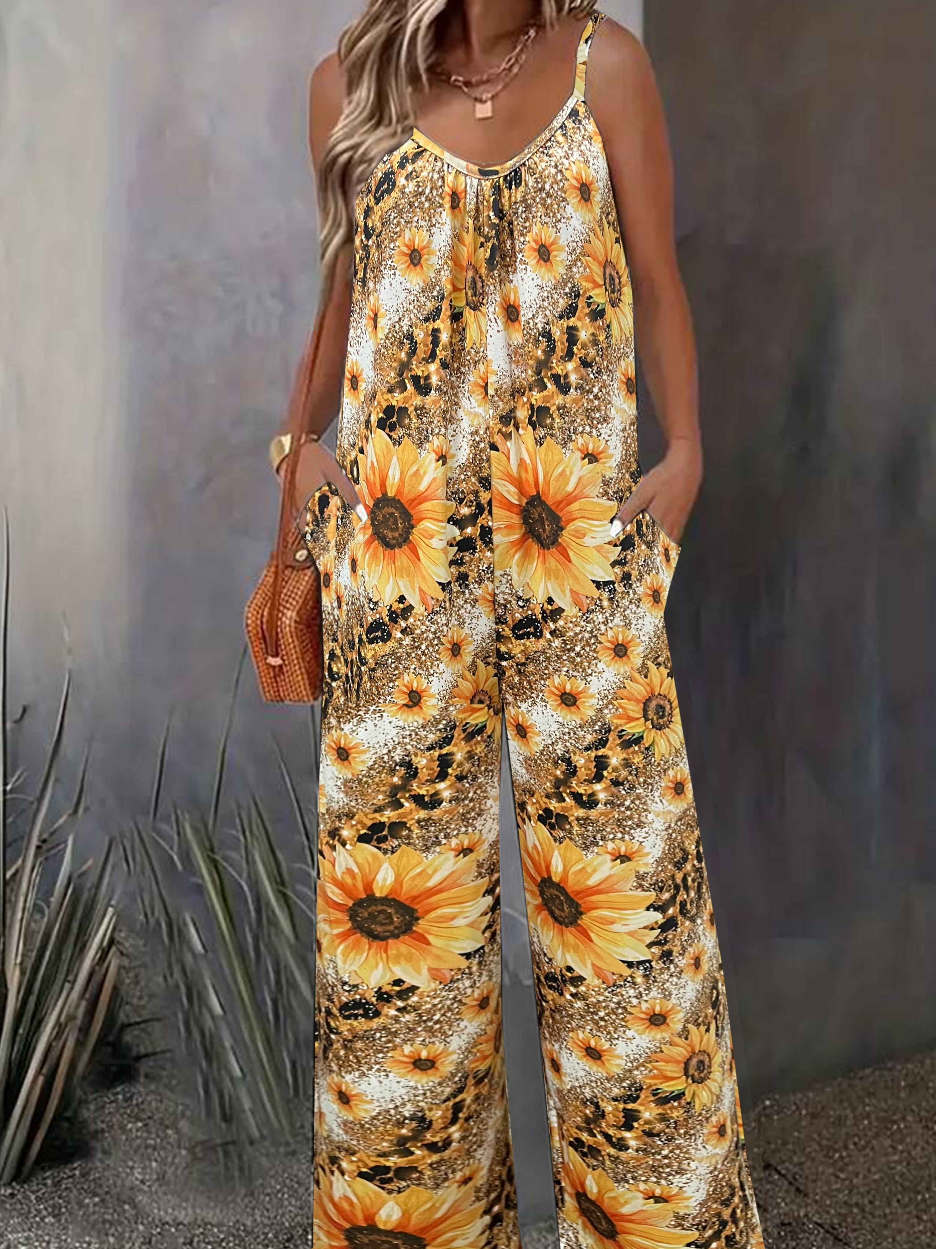 Sunflower best sale jumpsuit womens