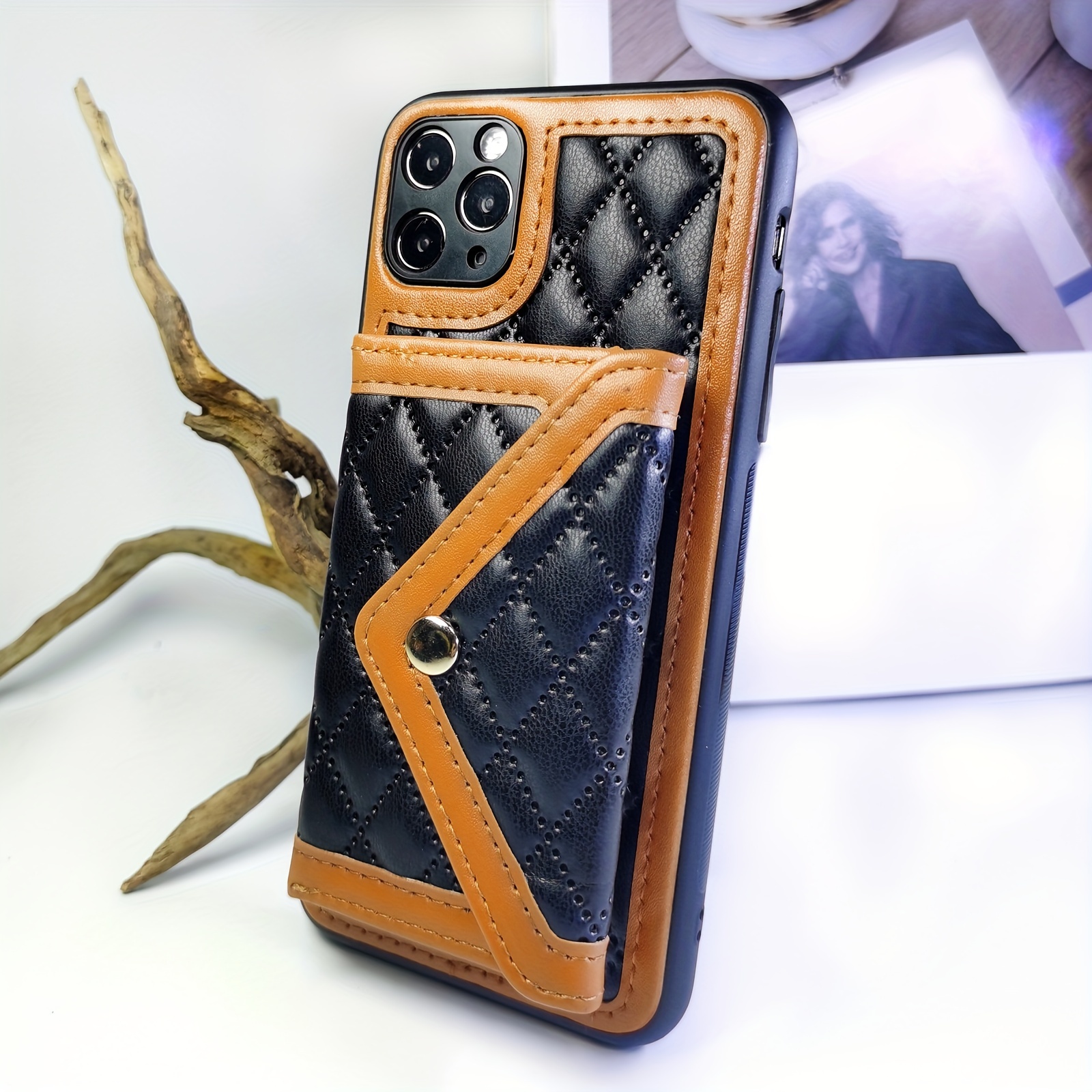 Stylish Phone Case With Detachable Card Bag For Iphone 11/12/13/14 Series -  Perfect For Men & Women! - Temu Cyprus