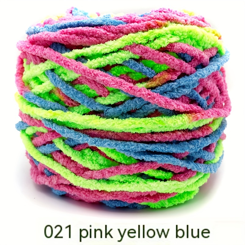 Super Thick Wool Thread Handmade Diy Flower Color Thick - Temu