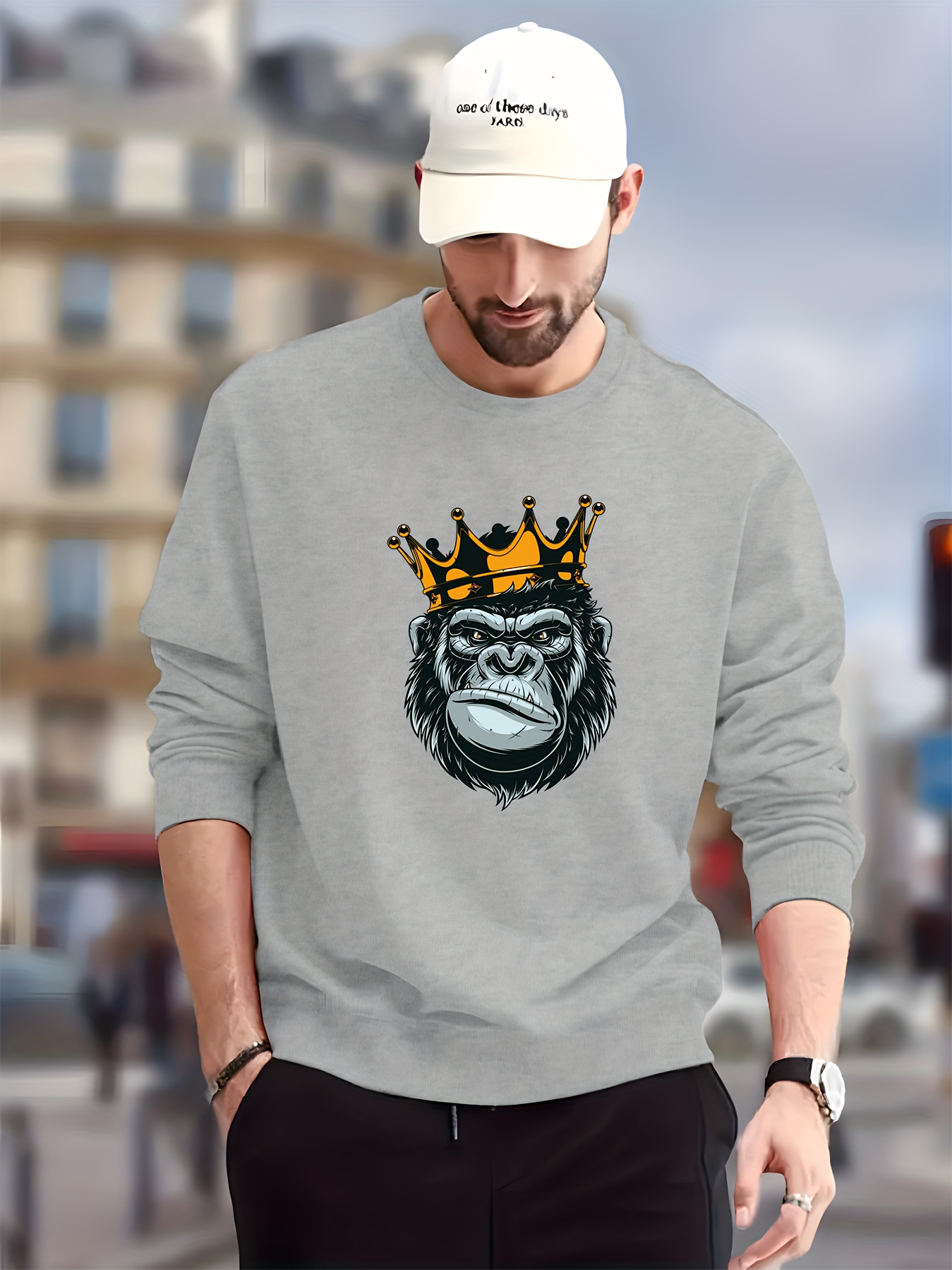 82 Baseball Jersey - Gray Gorilla Wear