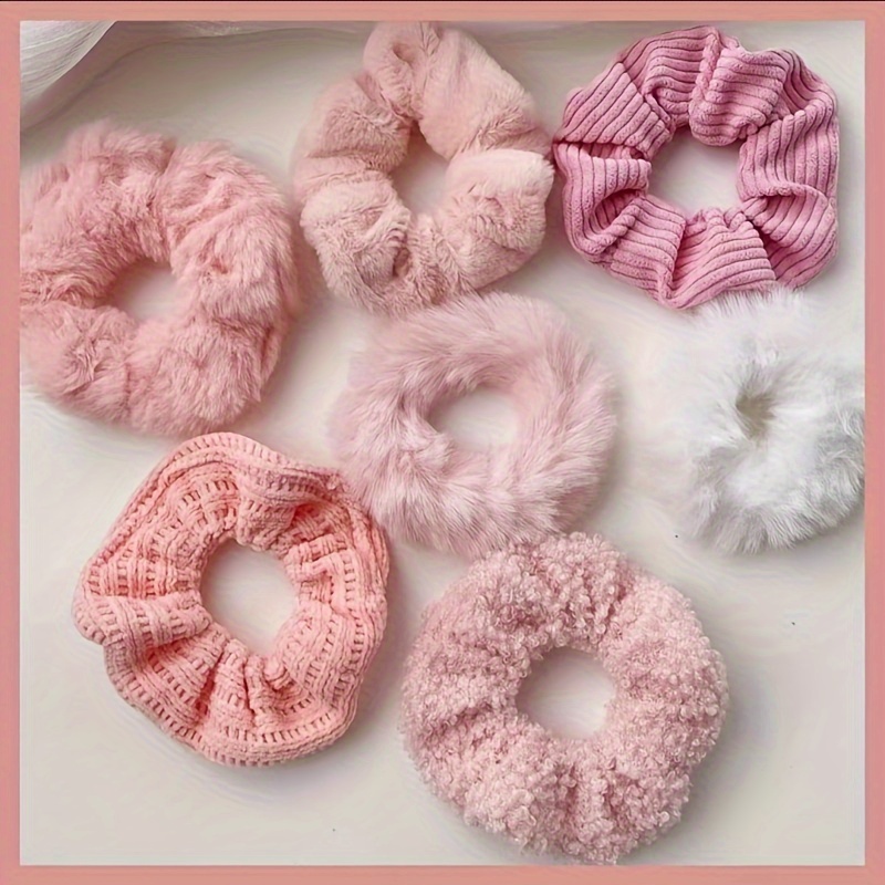 

1pc/7pcs Large , Fully , Knitted , Wrist , Hairdressing Accessories For And Female