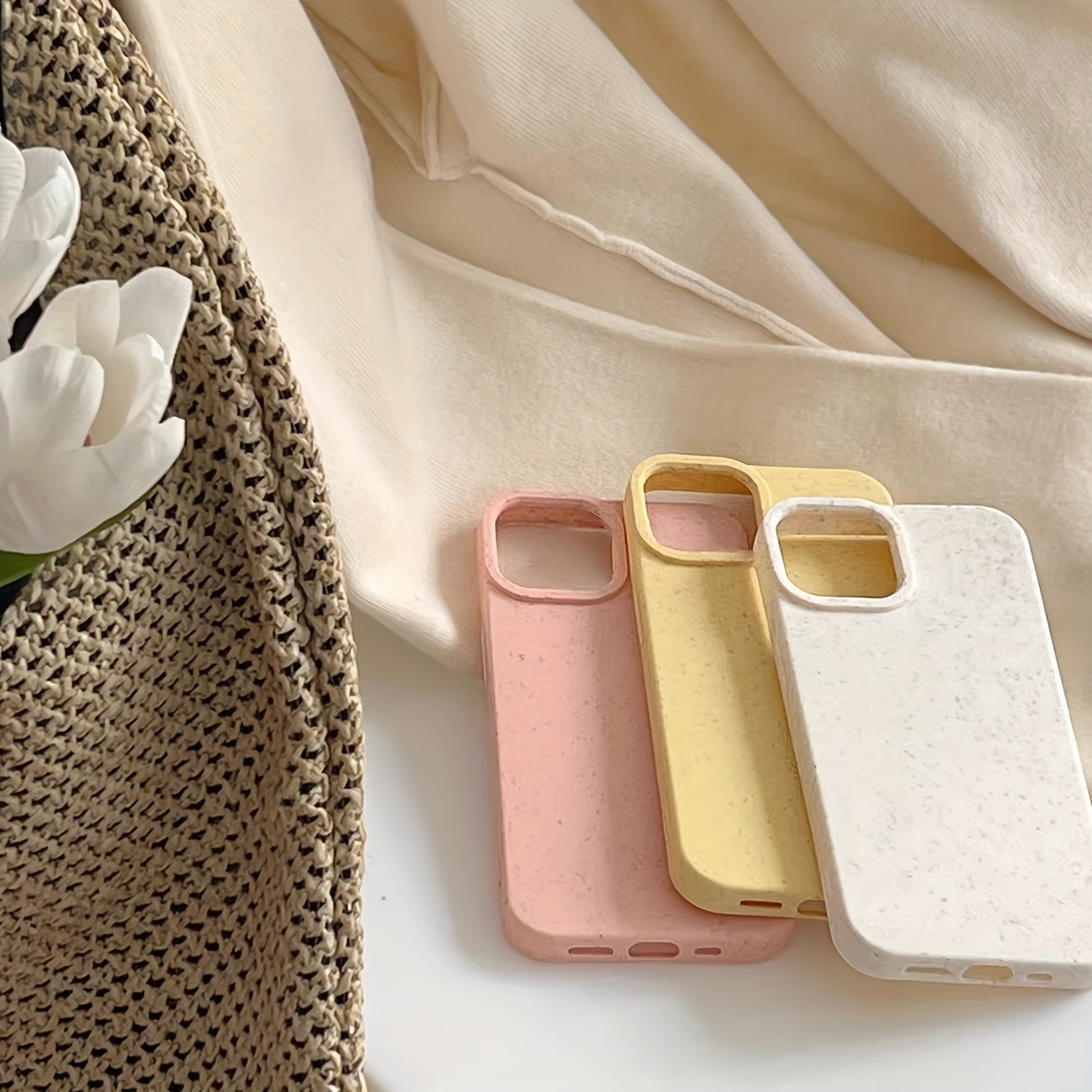 Wheat Straw Eco Friendly Material Iphone Case For 11-12-13 series