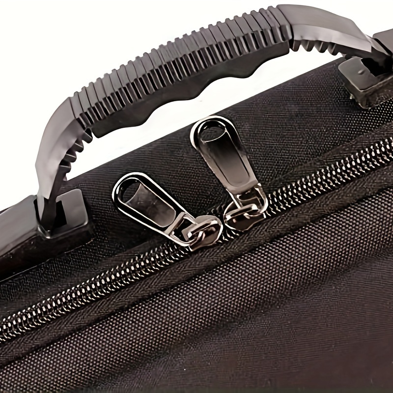 Portable Waterproof Hard EVA Case For Fishing Tackle Storage, 21 Inch  Fishing Rod Organizer Bag, Foam Interior Shockproof Travel Carry Bag