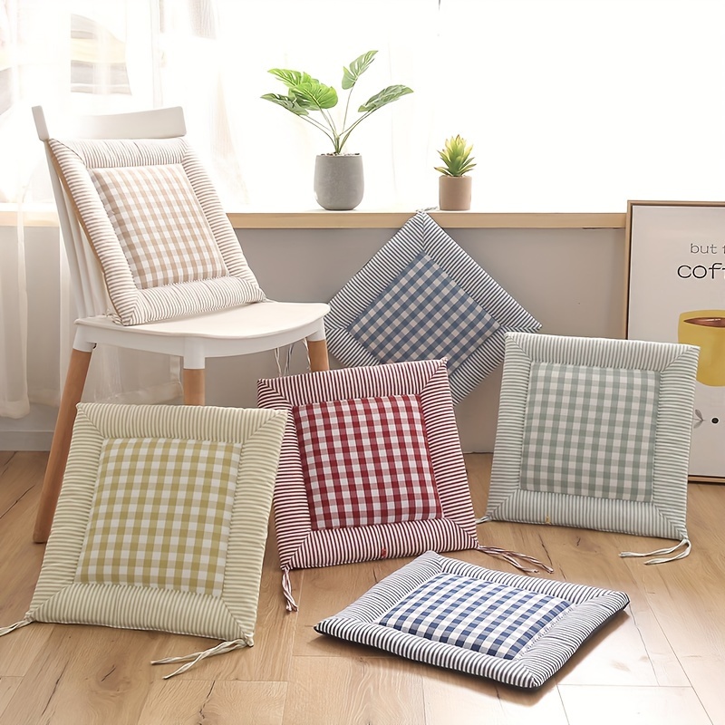 

1pc Breathable Home Office Cushion Tatami Dining Chair Cushion Home Spring And Autumn Chair Cushion Home Decor