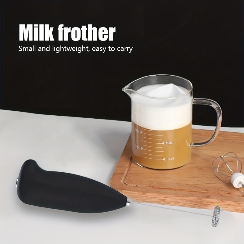 Milk Frother Handheld Battery Operated Whisk Beater Foam Maker for