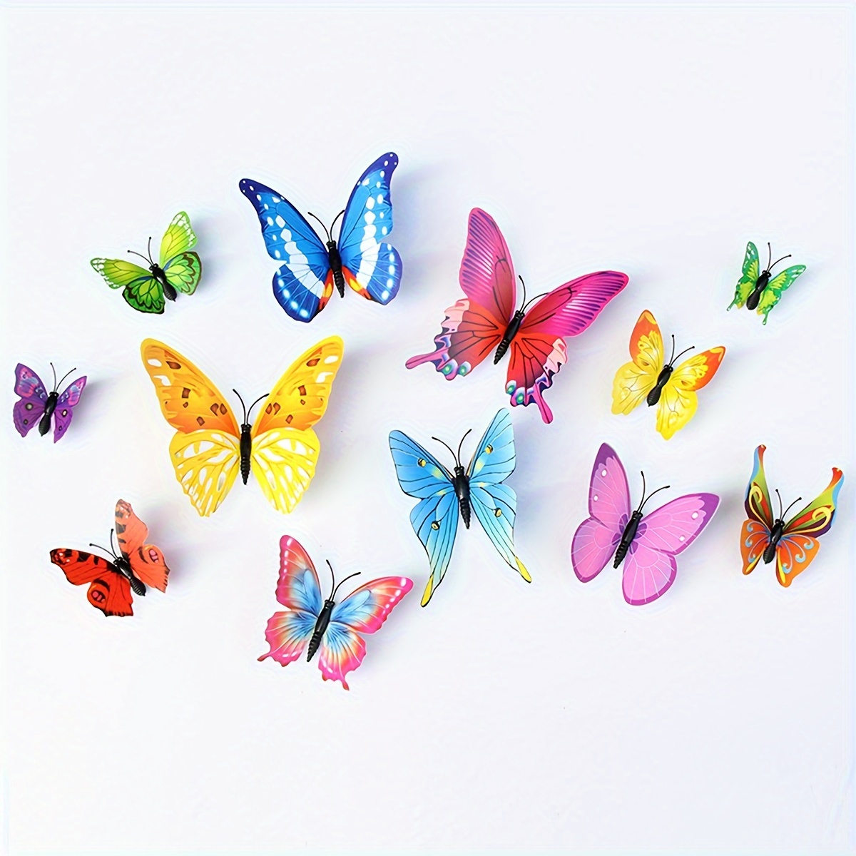 3d Three dimensional Double layer Simulation Butterfly - Temu