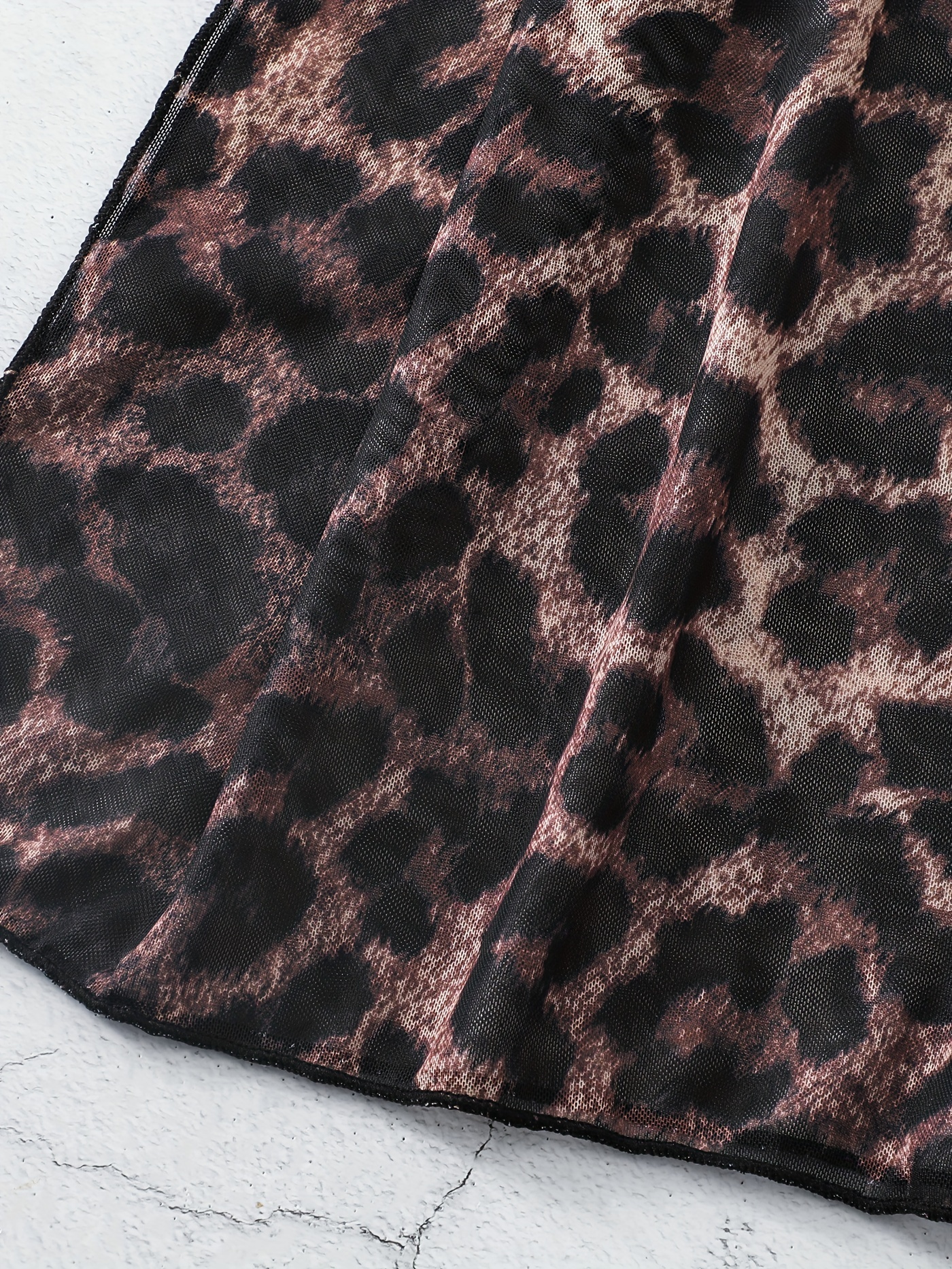 VELOUR LEOPARD TOWEL - Leopard