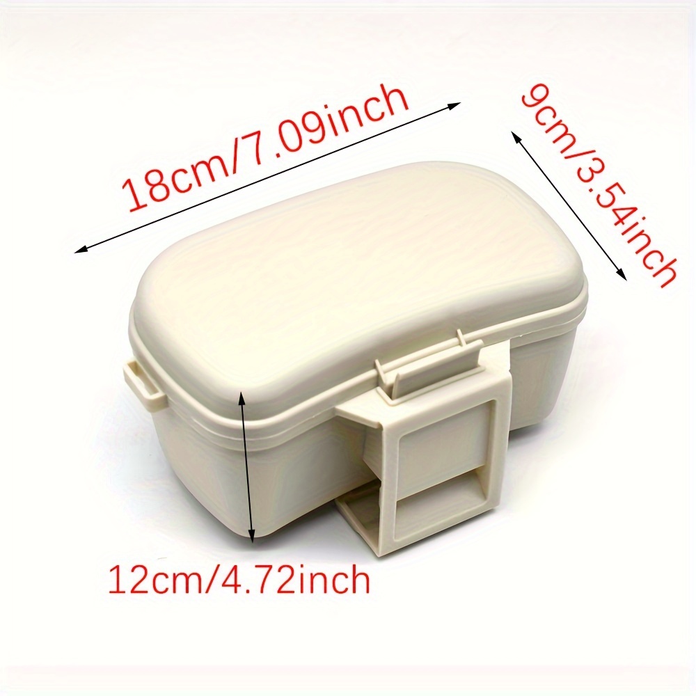 Plastic Live Bait Storage Box Double layer Earthworm Bait - Temu
